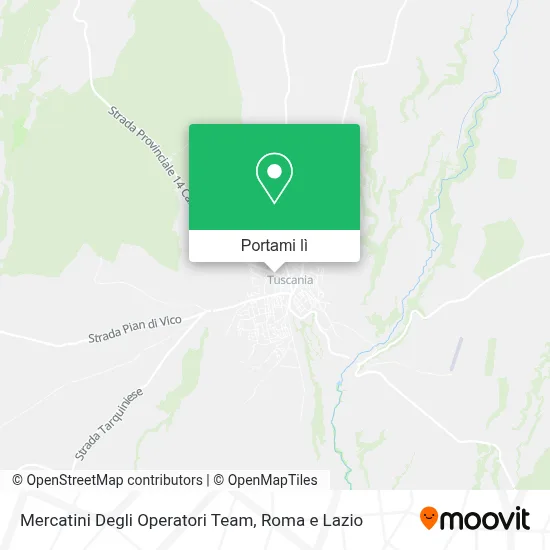 Mappa Mercatini Degli Operatori Team