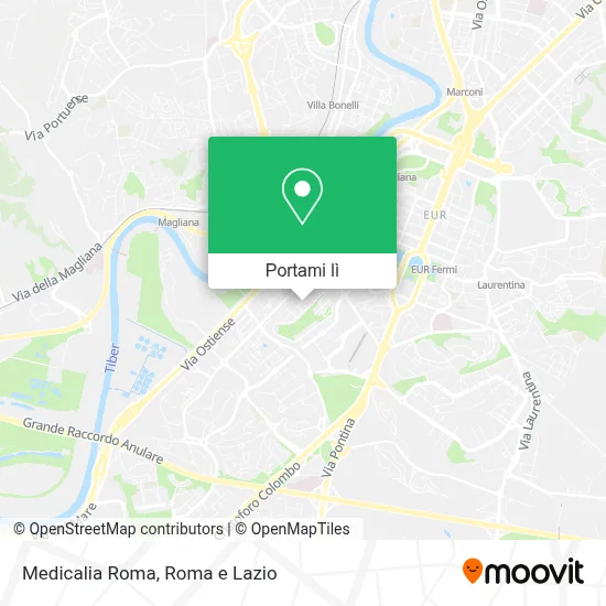 Mappa Medicalia Roma