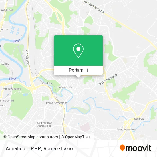 Mappa Adriatico C.P.F.P.
