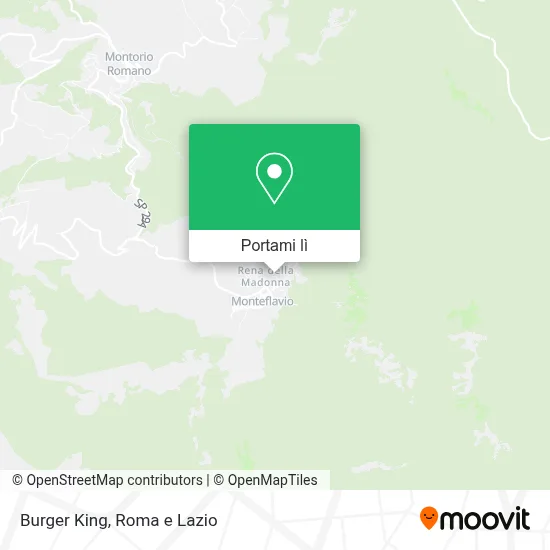 Mappa Burger King