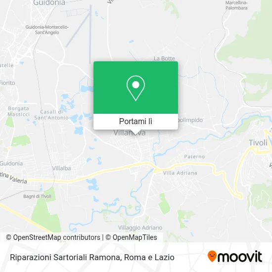 Mappa Riparazioni Sartoriali Ramona