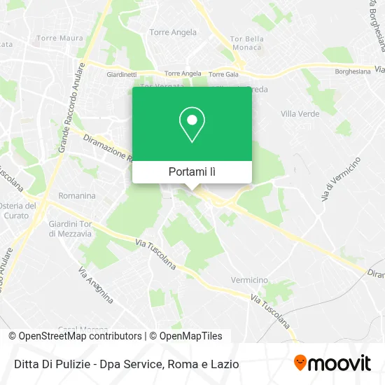 Mappa Ditta Di Pulizie - Dpa Service