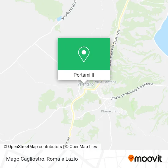 Mappa Mago Cagliostro