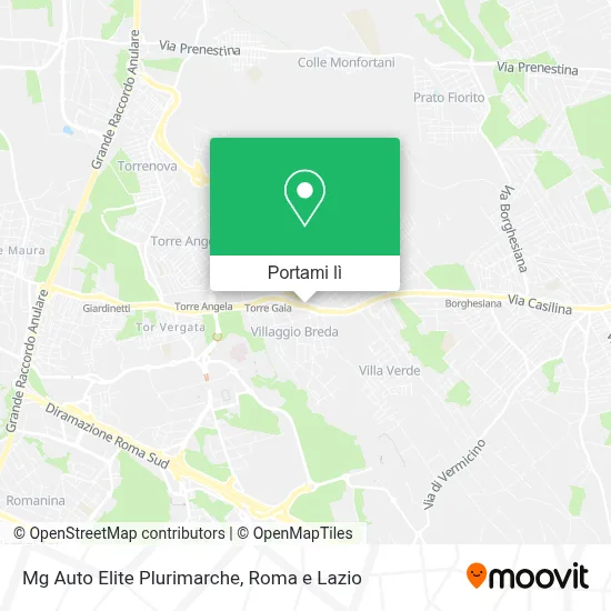 Mappa Mg Auto Elite Plurimarche