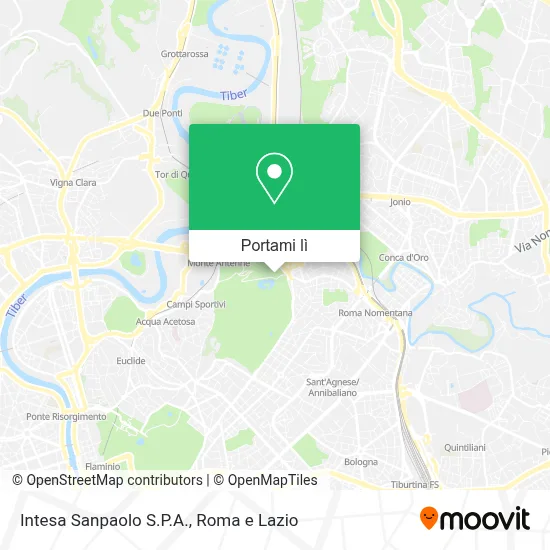 Mappa Intesa Sanpaolo S.P.A.