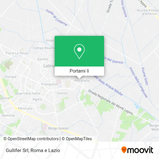 Mappa Gullifer Srl