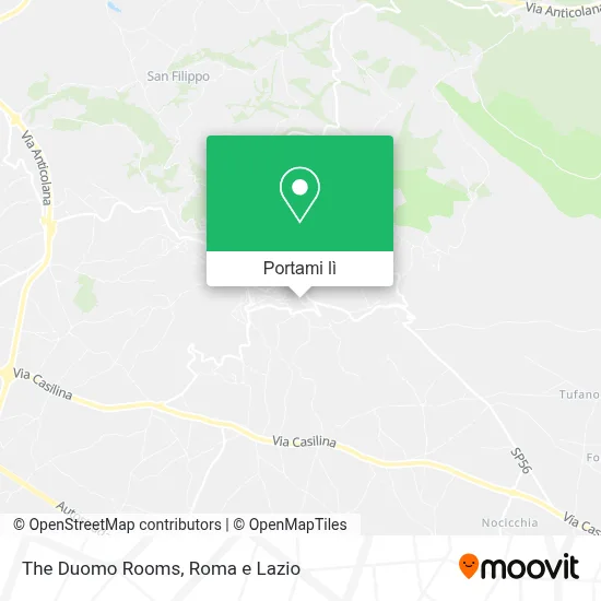 Mappa The Duomo Rooms