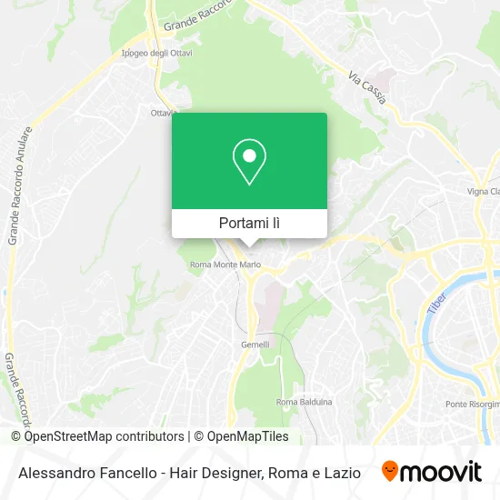 Mappa Alessandro Fancello - Hair Designer