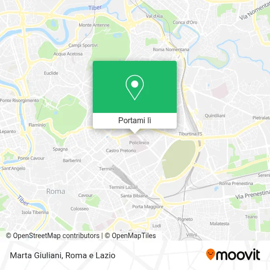 Mappa Marta Giuliani