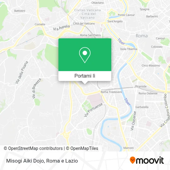 Mappa Misogi Aiki Dojo