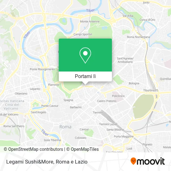 Mappa Legami Sushi&More