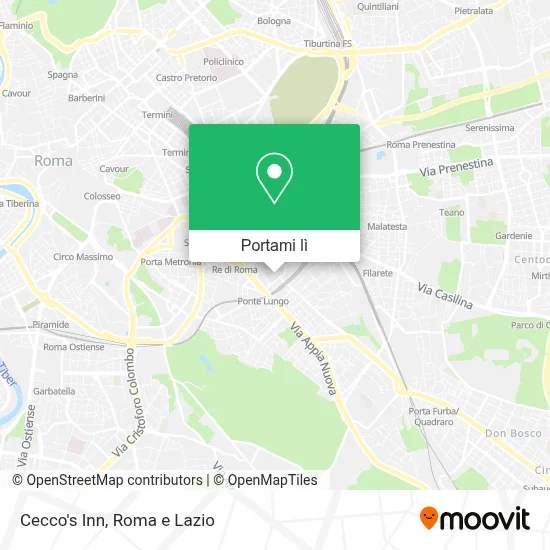 Mappa Cecco's Inn