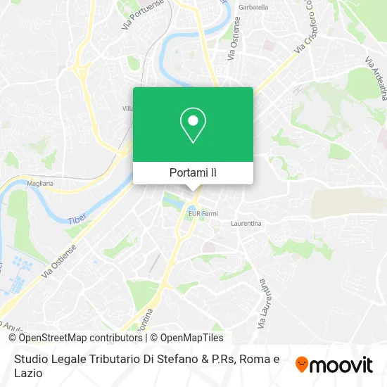 Mappa Studio Legale Tributario Di Stefano & P.Rs