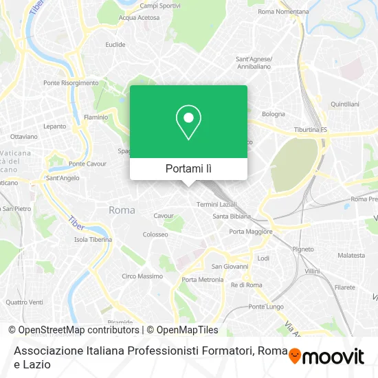 Mappa Associazione Italiana Professionisti Formatori