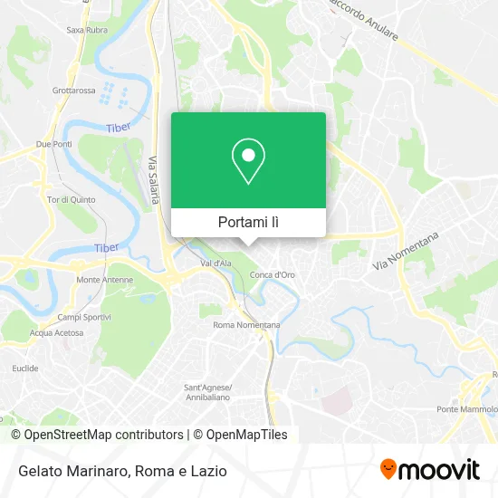 Mappa Gelato Marinaro