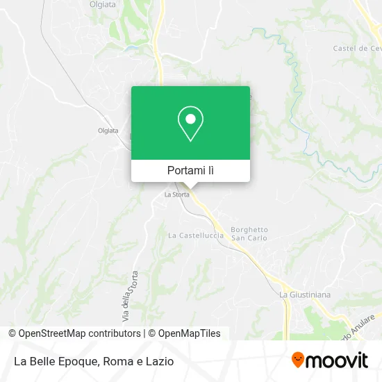 Mappa La Belle Epoque