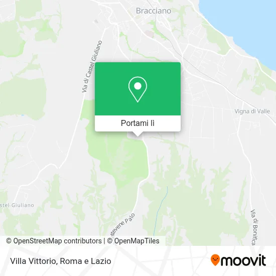 Mappa Villa Vittorio