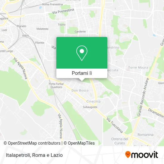 Mappa Italapetroli