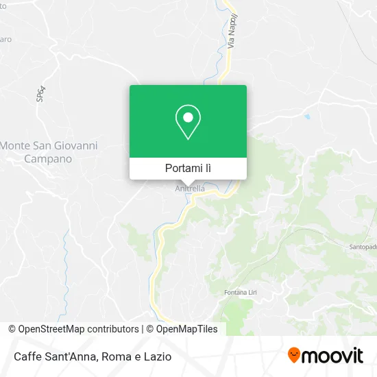 Mappa Caffe Sant'Anna