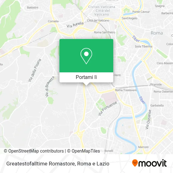 Mappa Greatestofalltime Romastore