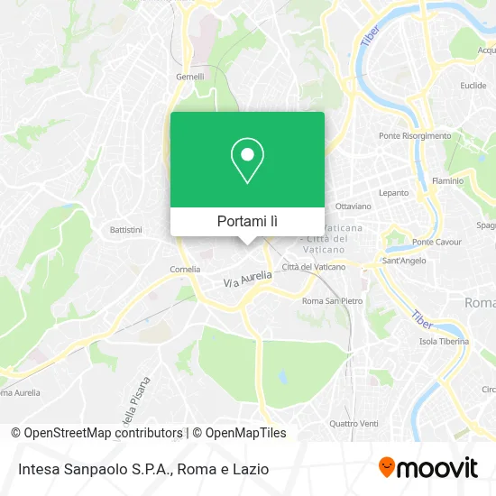 Mappa Intesa Sanpaolo S.P.A.