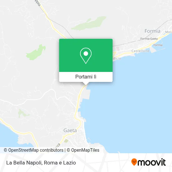 Mappa La Bella Napoli