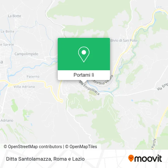 Mappa Ditta Santolamazza