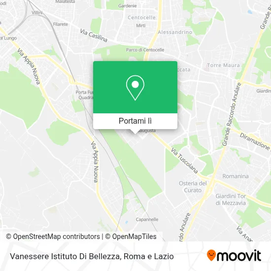 Mappa Vanessere Istituto Di Bellezza
