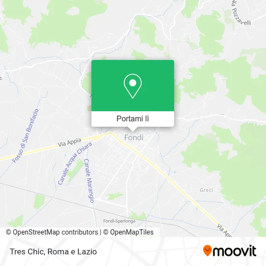 Mappa Tres Chic