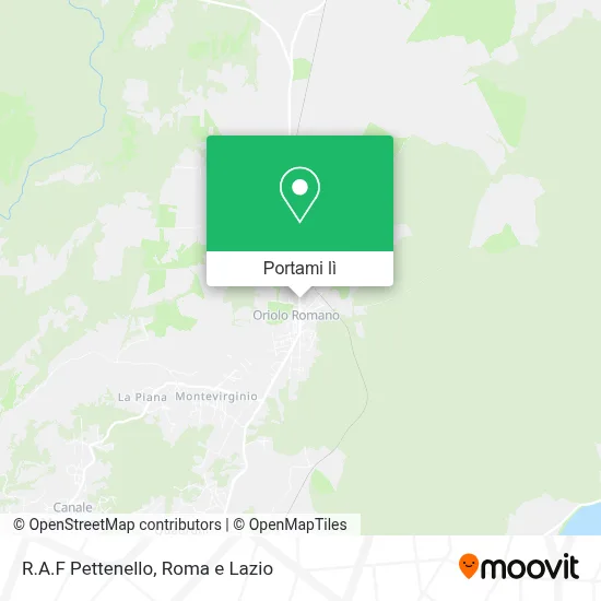 Mappa R.A.F Pettenello