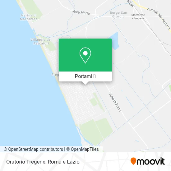 Mappa Oratorio Fregene