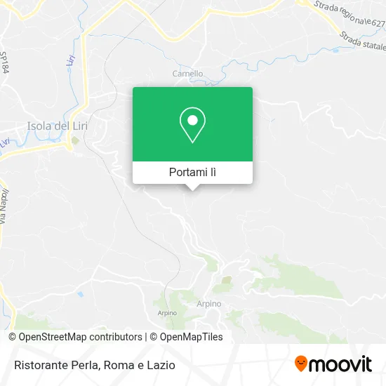 Mappa Ristorante Perla