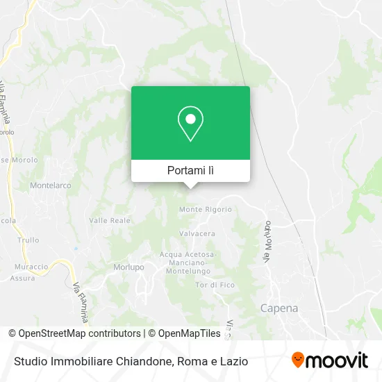 Mappa Studio Immobiliare Chiandone