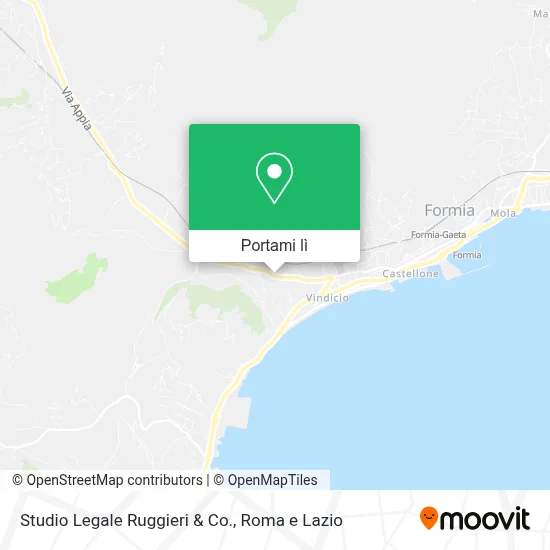 Mappa Studio Legale Ruggieri & Co.