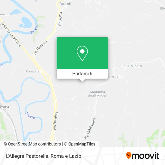 Mappa L'Allegra Pastorella