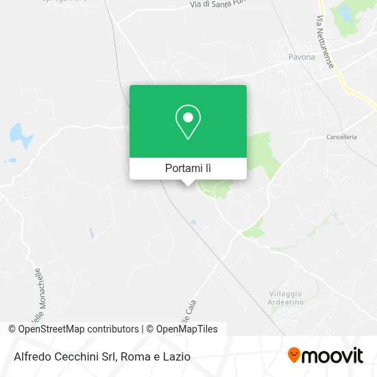 Mappa Alfredo Cecchini Srl