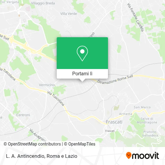 Mappa L. A. Antincendio