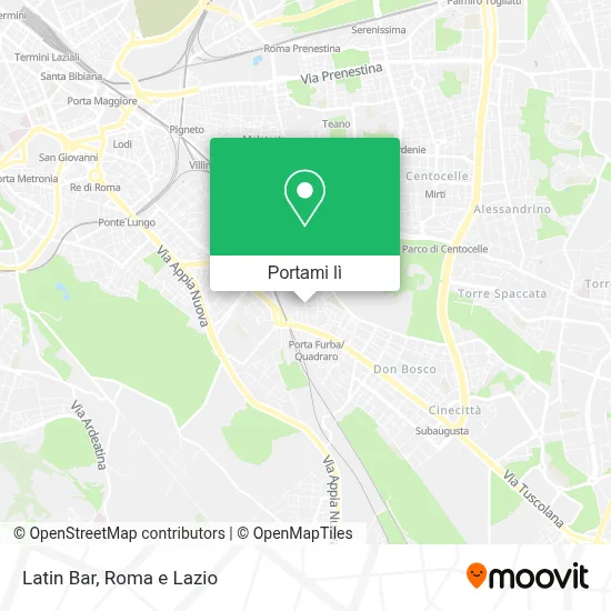 Mappa Latin Bar