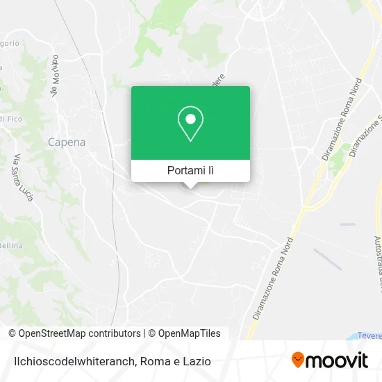 Mappa Ilchioscodelwhiteranch