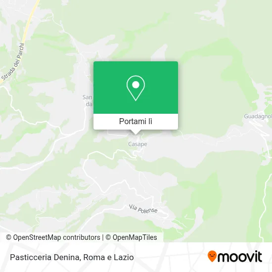 Mappa Pasticceria Denina