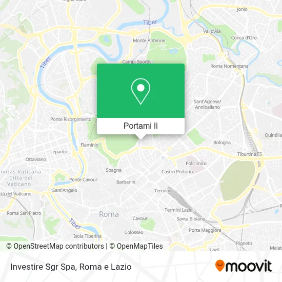 Mappa Investire Sgr Spa