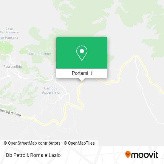 Mappa Db Petroli
