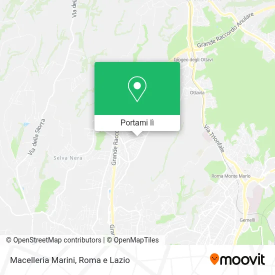 Mappa Macelleria Marini