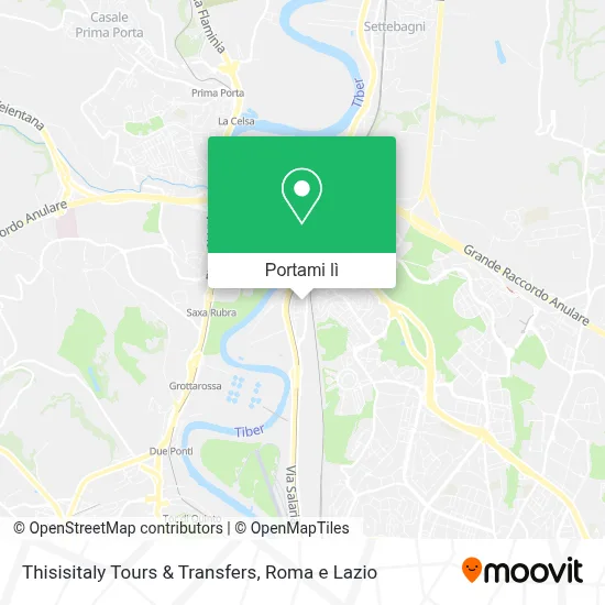 Mappa Thisisitaly Tours & Transfers