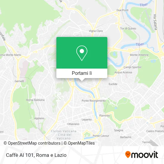 Mappa Caffè Al 101
