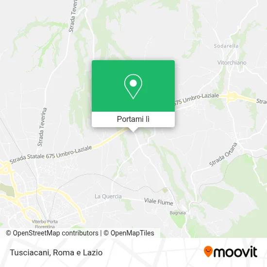Mappa Tusciacani