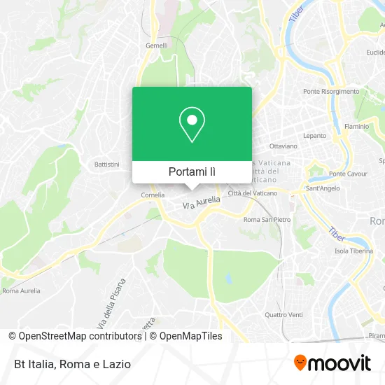Mappa Bt Italia