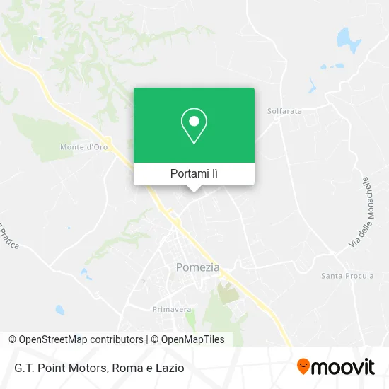 Mappa G.T. Point Motors