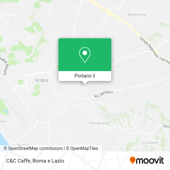 Mappa C&C Caffe