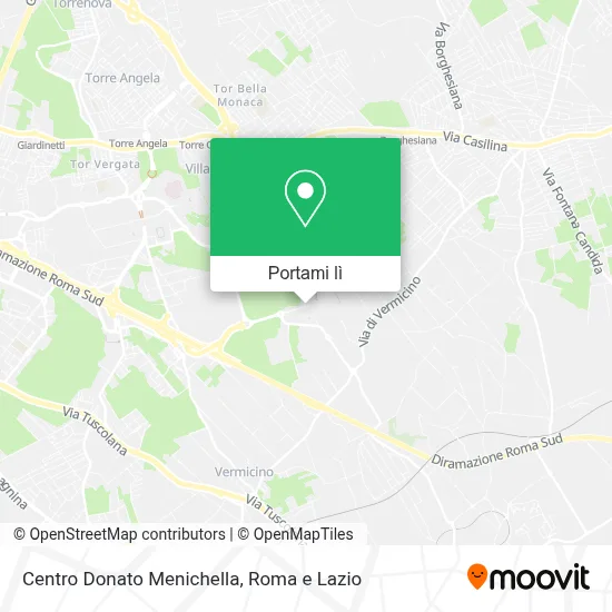 Mappa Centro Donato Menichella